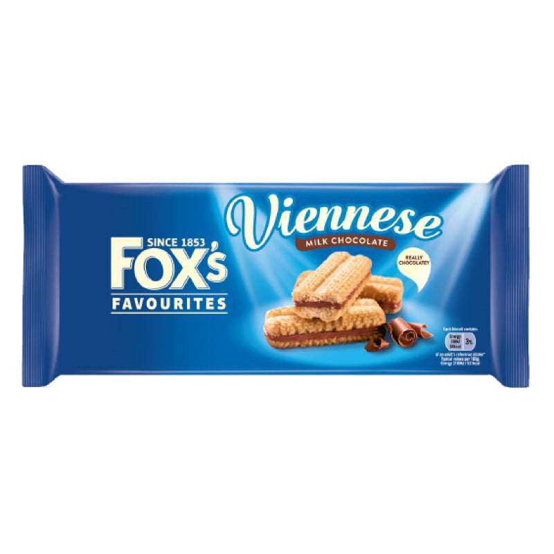Fox's Viennese Milk Chocolate 120g