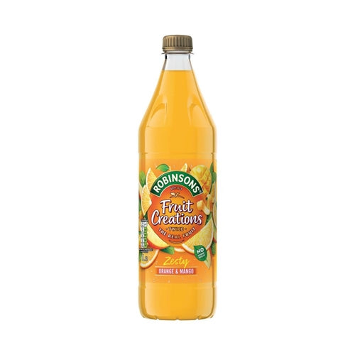 Robinsons Fruit Creations Zesty Orange & Mango 750ml No Added Sugar