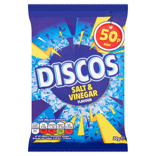 Disco's Salt & Vinegar Flavour 34g