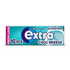 Wrigleys Sugar-Free Extra Cool Breeze Chewing Gum 14g
