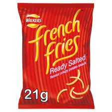 Ready Salted French Fries 21g Bag