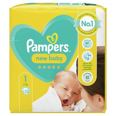 Pampers New Baby Nappies