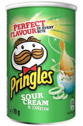 Pringles Sour Cream & Onion 70g Tub