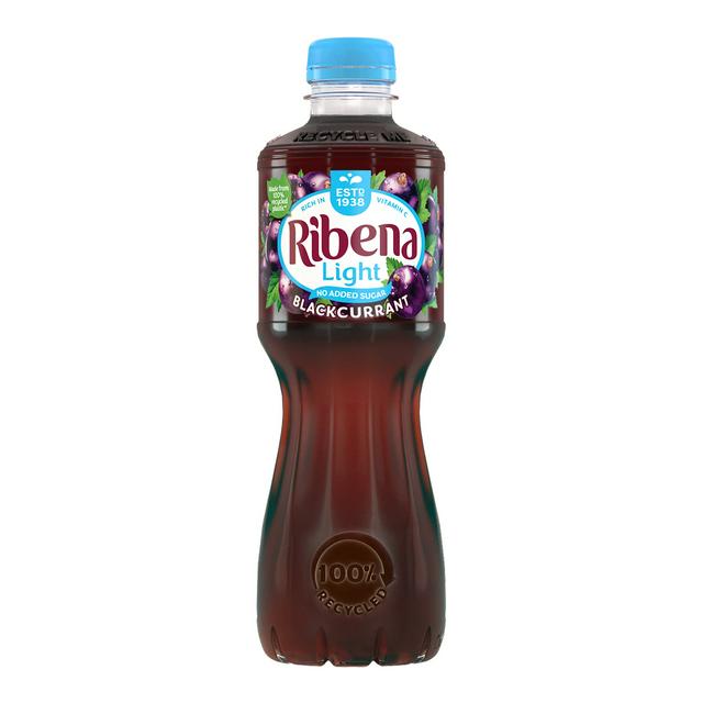 Ribena Blackcurrant Light Bottle 500ml