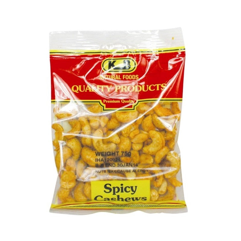 Spicy Cashews 55g