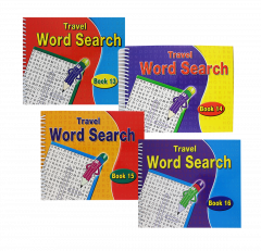 Spiral Bound Travel Wordsearch
