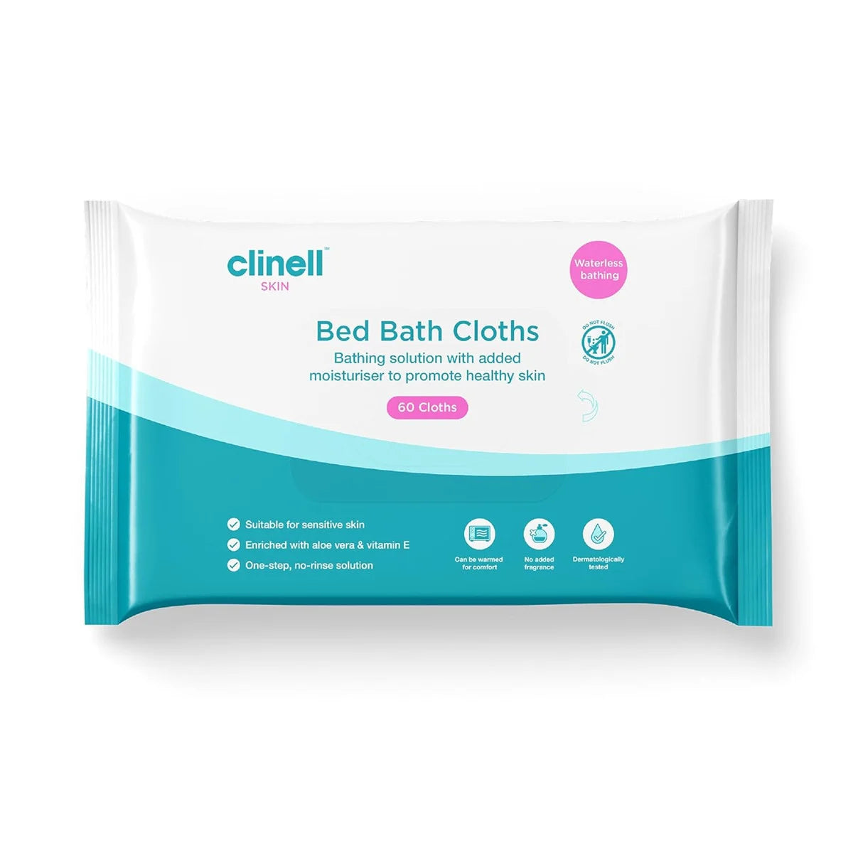 Clinell Bed Bath Cloths X60