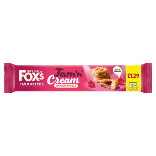 Fox's Jam 'n' Cream