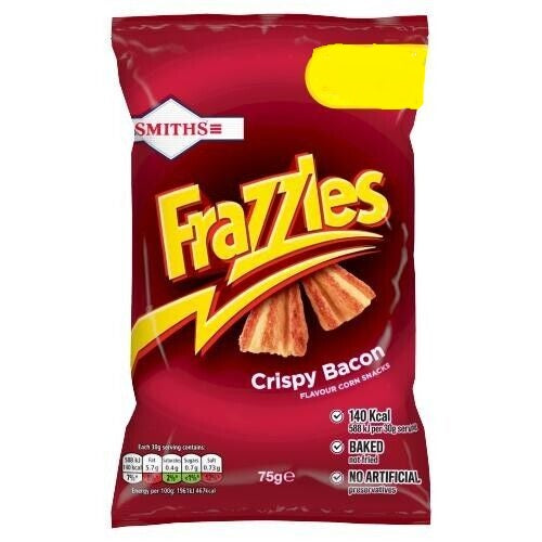 Frazzles Crispy Bacon 90g Bag