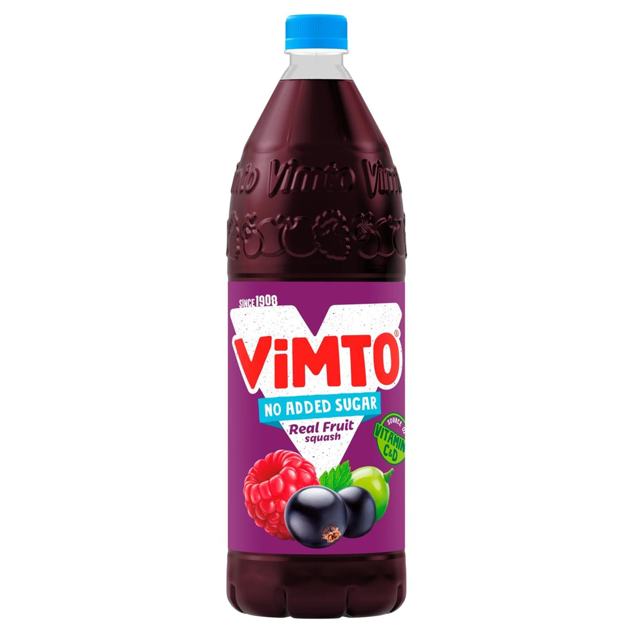 Vimto Real Fruit Squash No Added Sugar 725ml